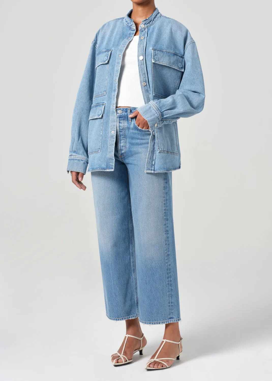 Perry Jacket in Journey sold by Agolde product image thumbnail 3