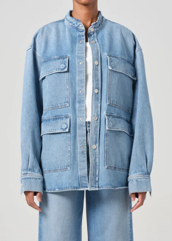 Perry Jacket in Journey sold by Agolde