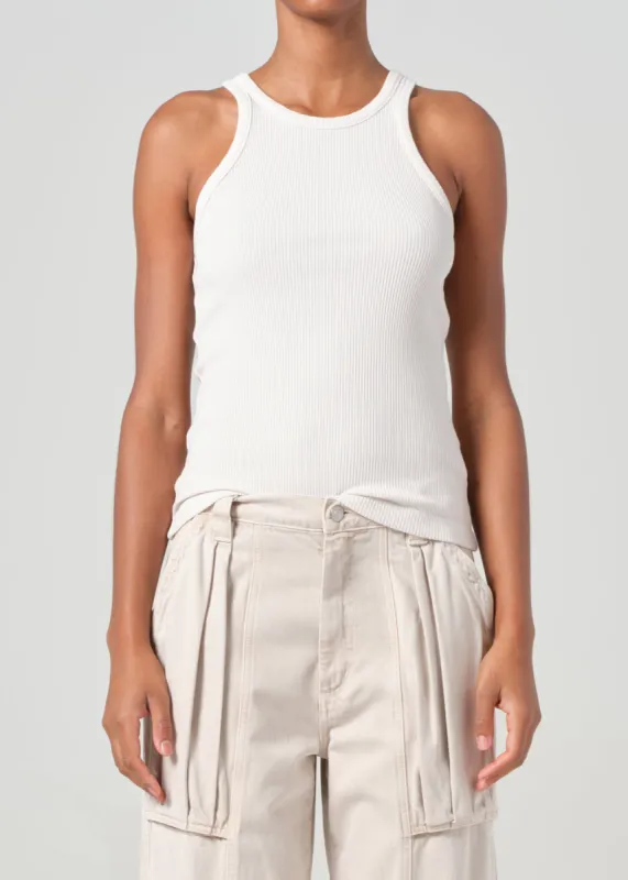 Rayne Tank in Grey Heather | Parallel