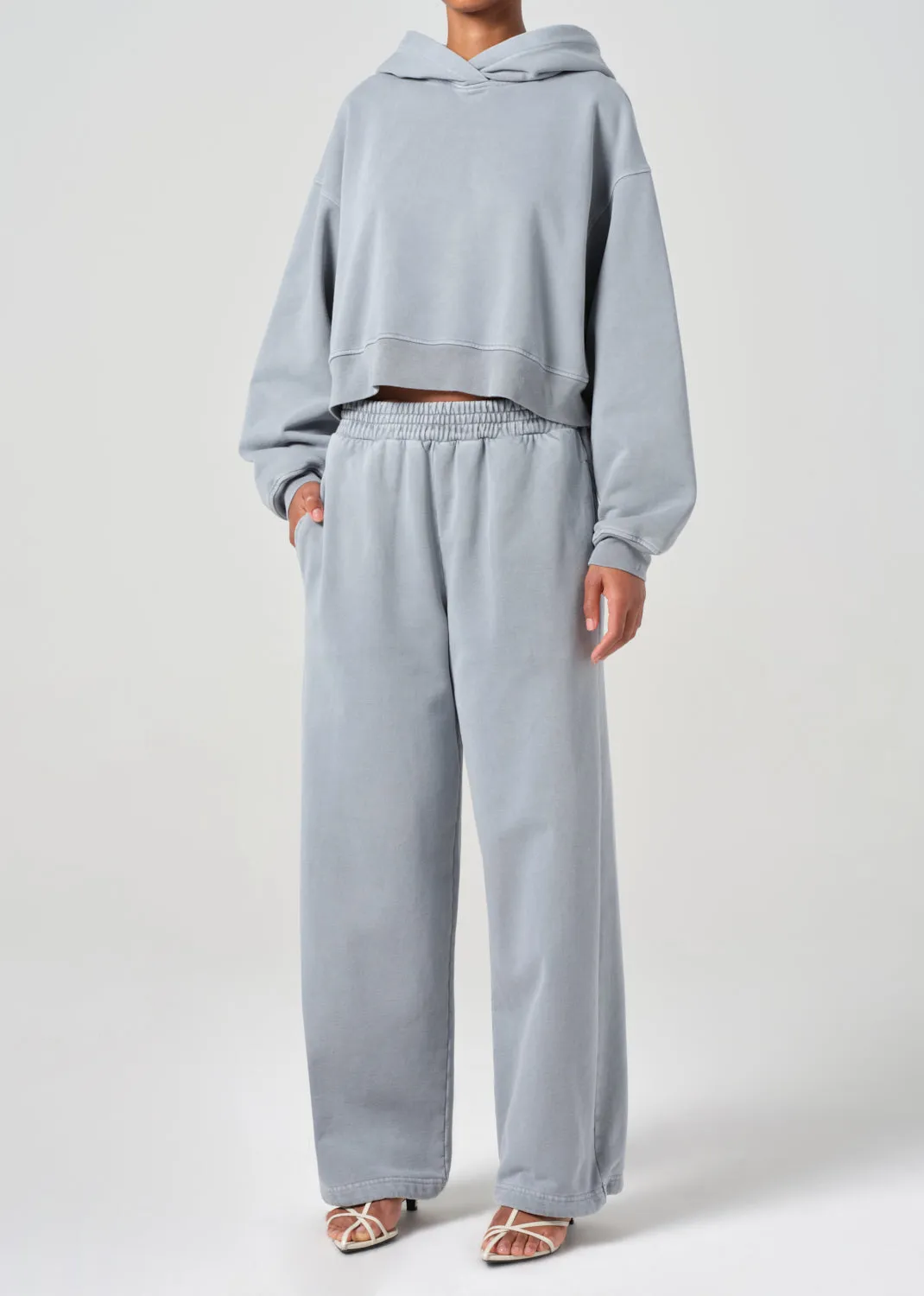 Mari Hoodie in Mineral sold by Agolde product image thumbnail 4