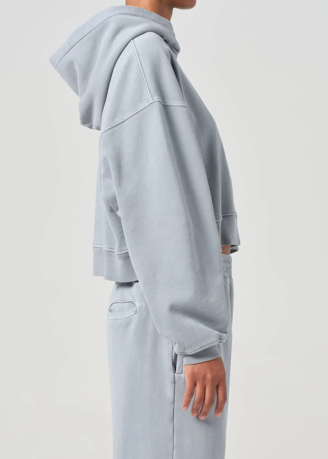 Mari Hoodie in Mineral sold by Agolde product image thumbnail 5