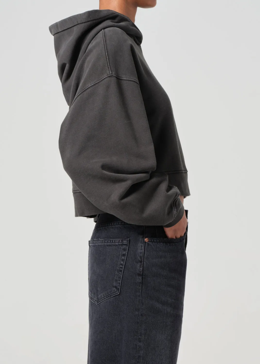 Mari Hoodie in Marker sold by Agolde product image thumbnail 5