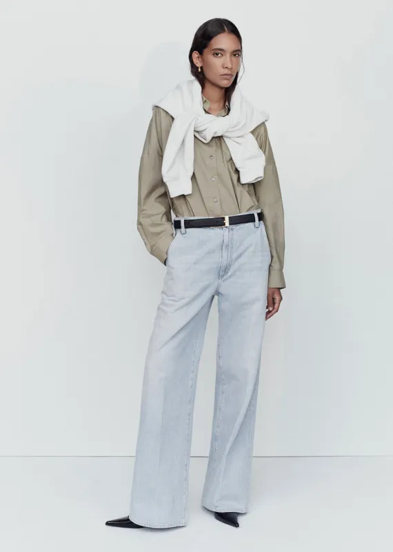 Shona Trouser in Border made by Agolde