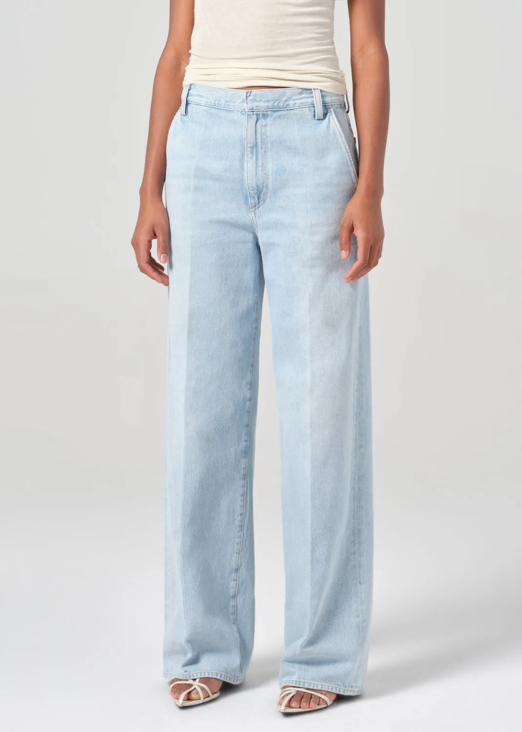 Shona Trouser in Border sold by Agolde product image thumbnail 4