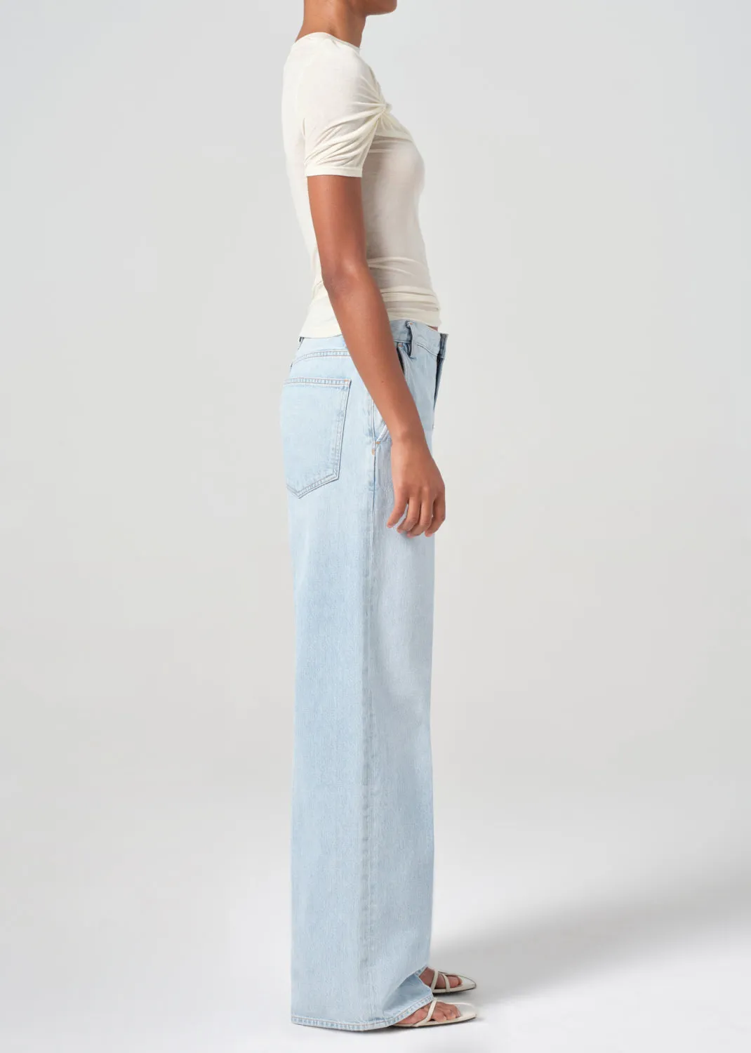 Shona Trouser in Border sold by Agolde product image thumbnail 5