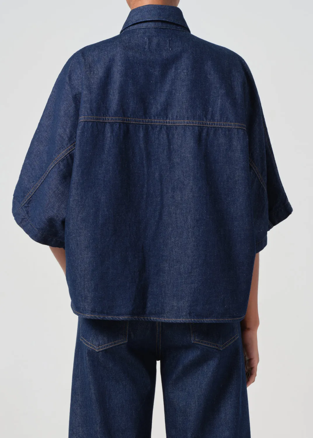Taron Shirt in Rinse sold by Agolde product image thumbnail 3