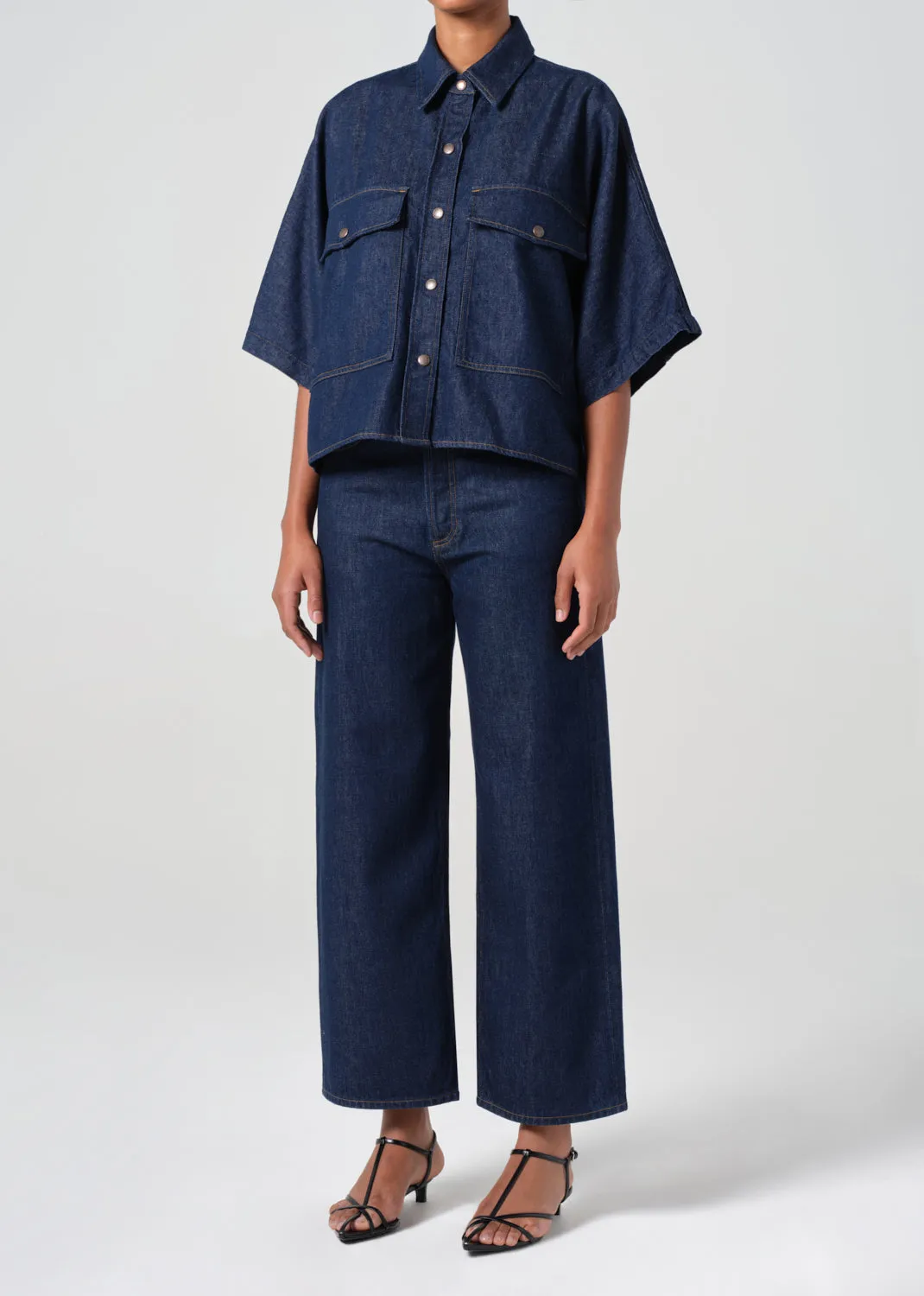 Taron Shirt in Rinse sold by Agolde product image thumbnail 4