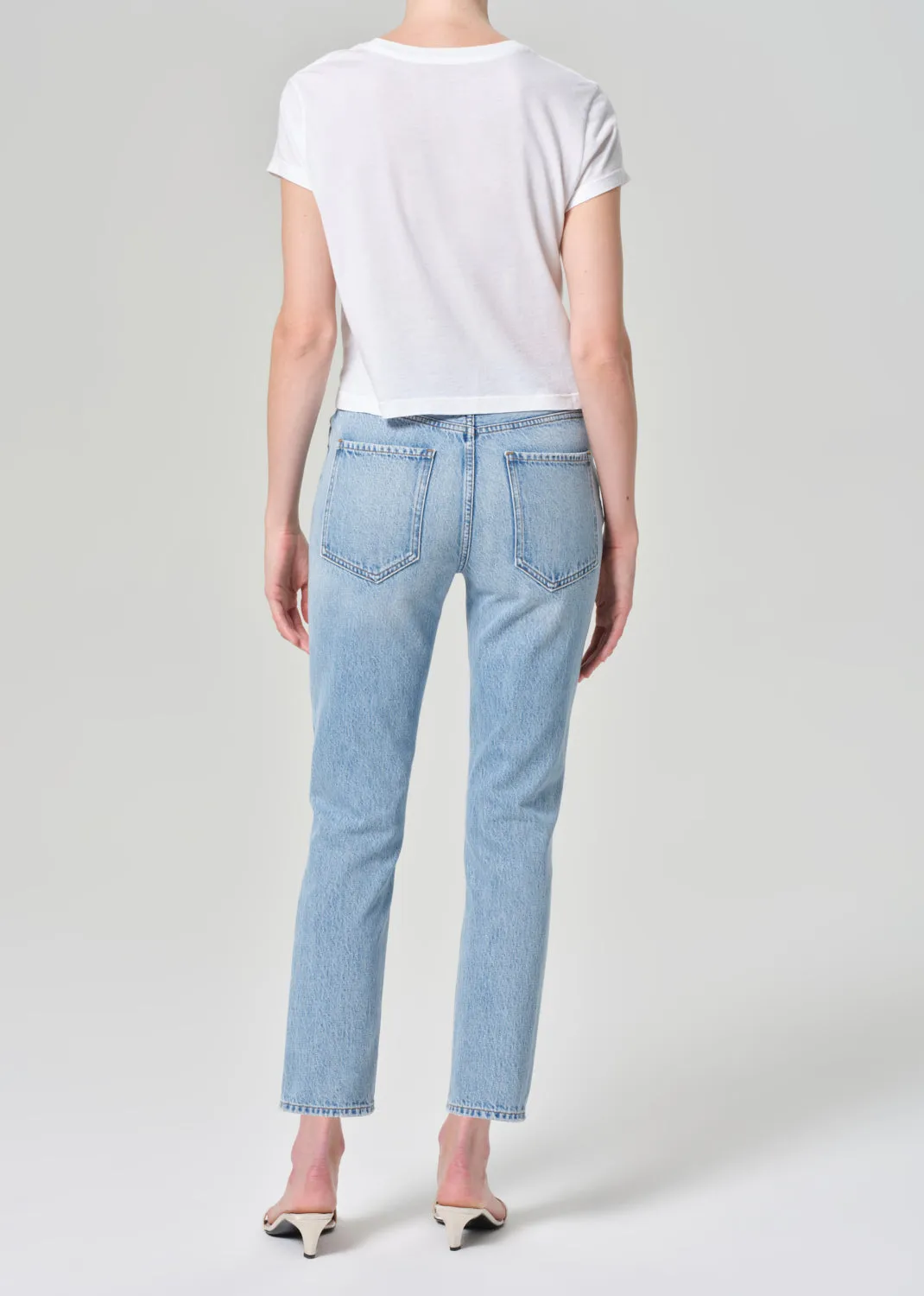 Riley High Rise Straight Crop in Prevail sold by Agolde product image thumbnail 2