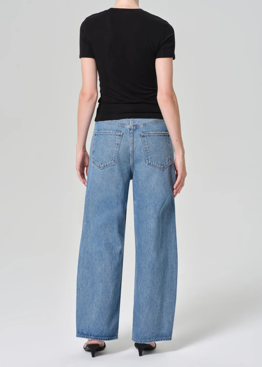 Low Curve Crop Jean in Fairway sold by Agolde product image thumbnail 2