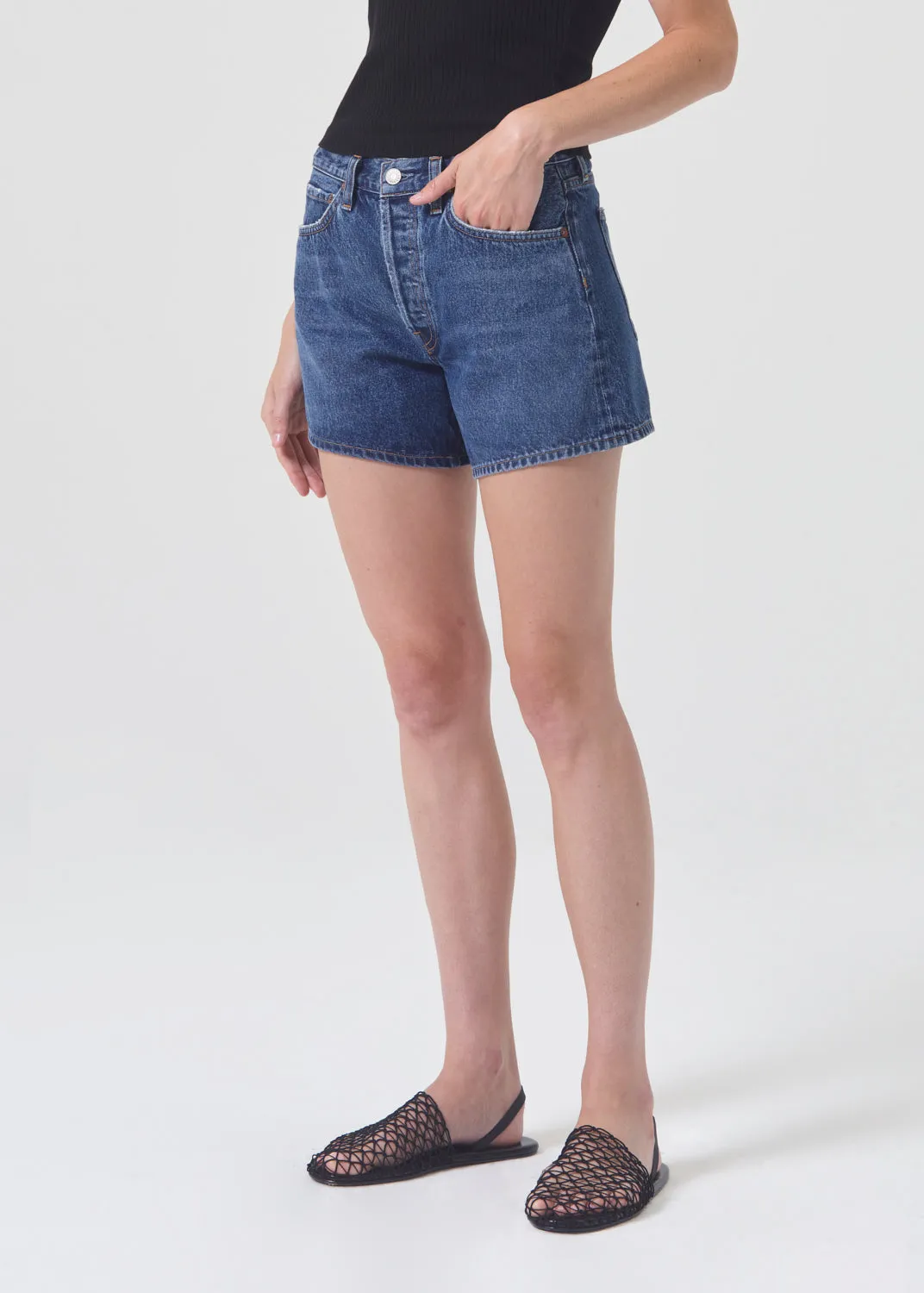 Parker Long Short in Enamour sold by Agolde product image thumbnail 4