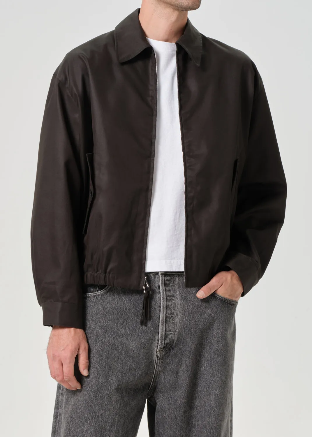 Torres Jacket in Black sold by Agolde product image thumbnail 2