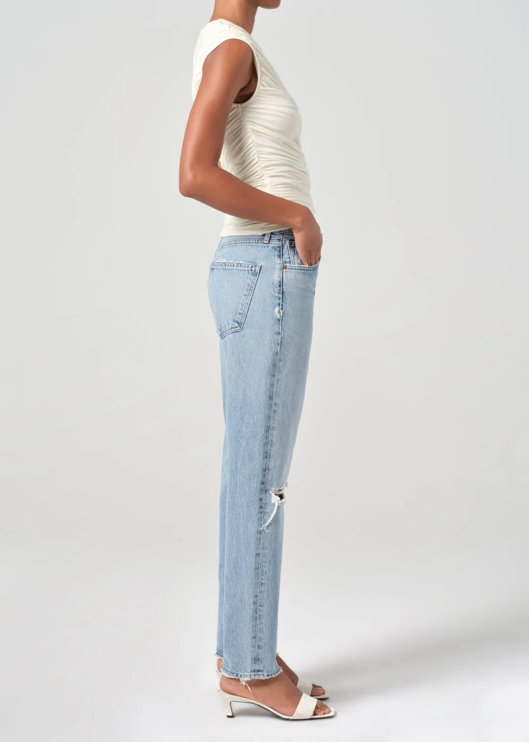 90's Mid Rise Straight in Alter sold by Agolde product image thumbnail 4