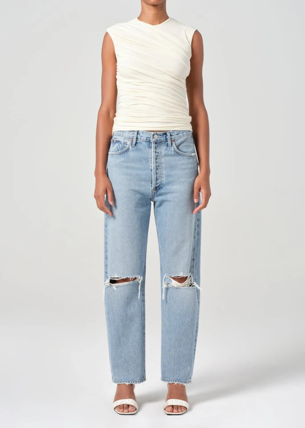 90's Mid Rise Straight in Alter sold by Agolde product image thumbnail 2