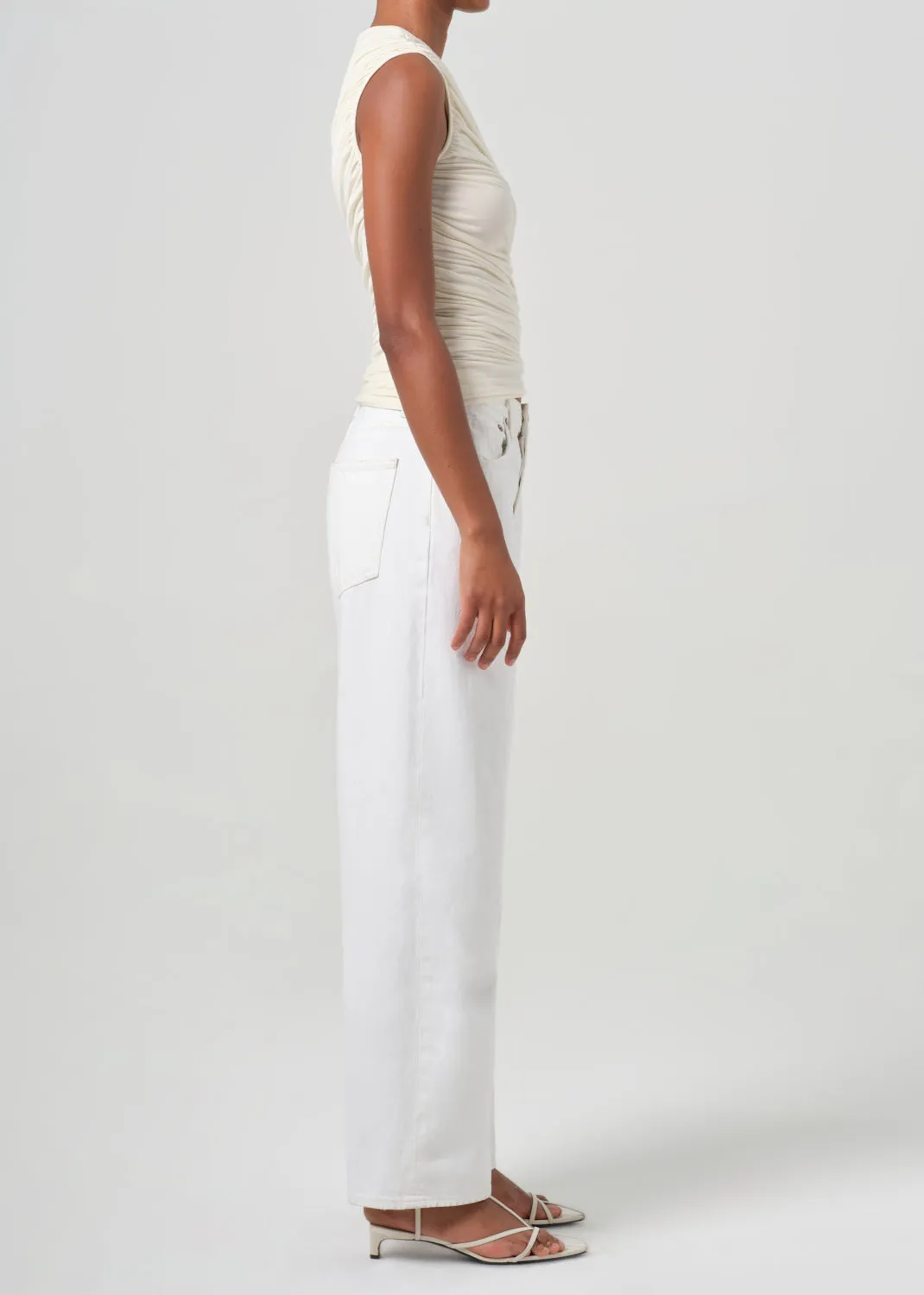 Henson Jean in Milkshake sold by Agolde product image thumbnail 3