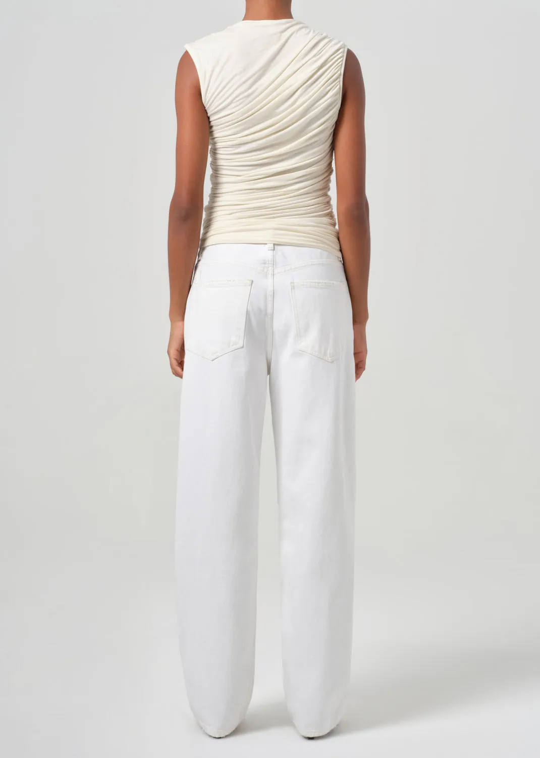 Henson Jean in Milkshake sold by Agolde product image thumbnail 4