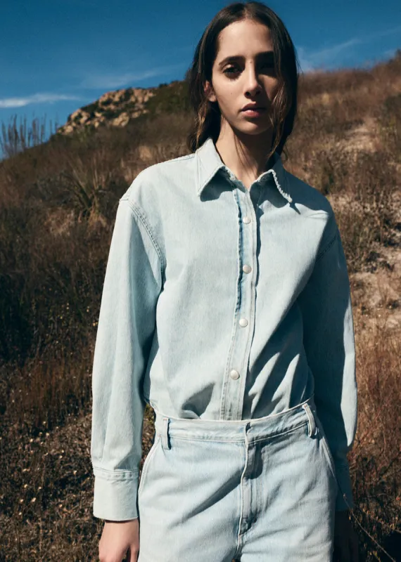 Laurel Shirt in Cluster sold by Agolde