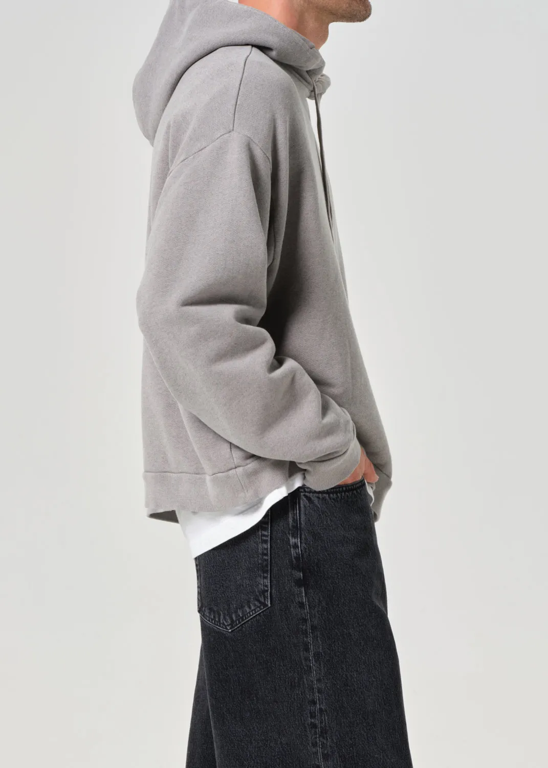 Salford Hoodie in Reflect sold by Agolde product image thumbnail 4