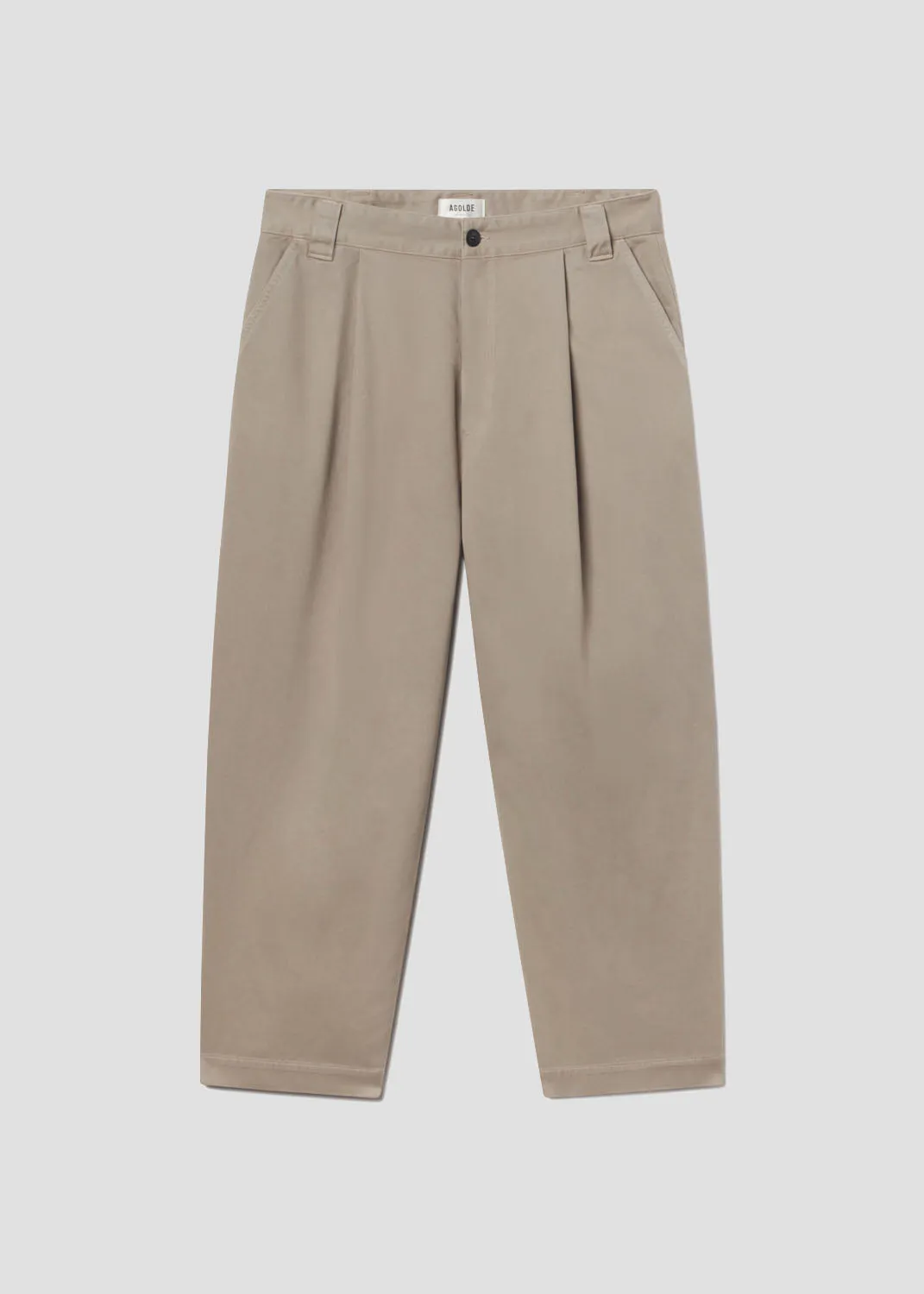 Gaius Chino in Oyster sold by Agolde