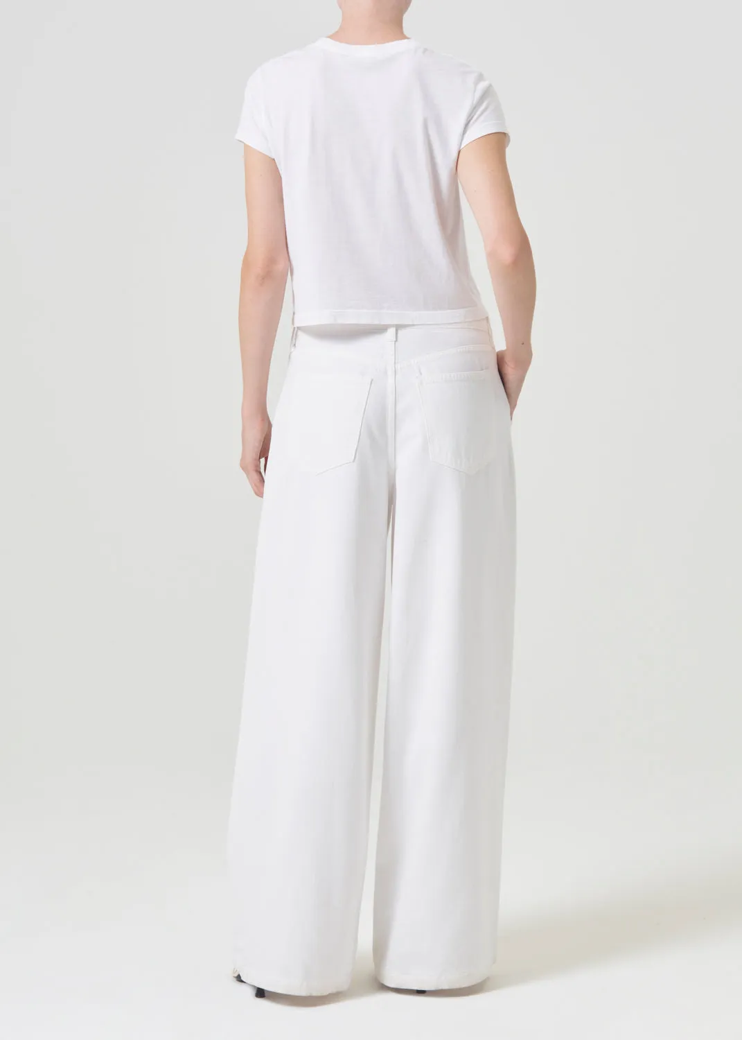 Ellis Trouser in Milkshake sold by Agolde product image thumbnail 2