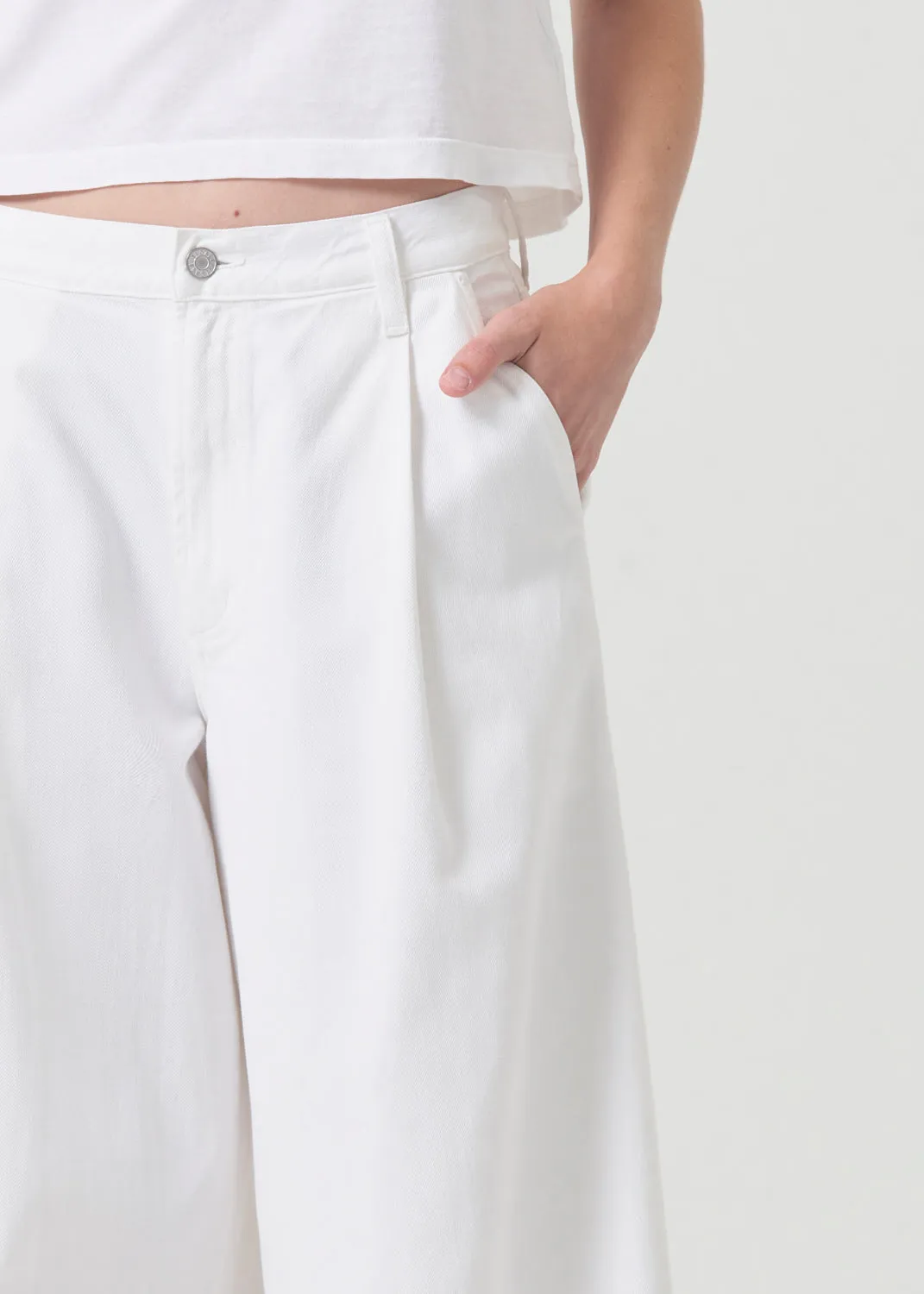 Ellis Trouser in Milkshake sold by Agolde product image thumbnail 5