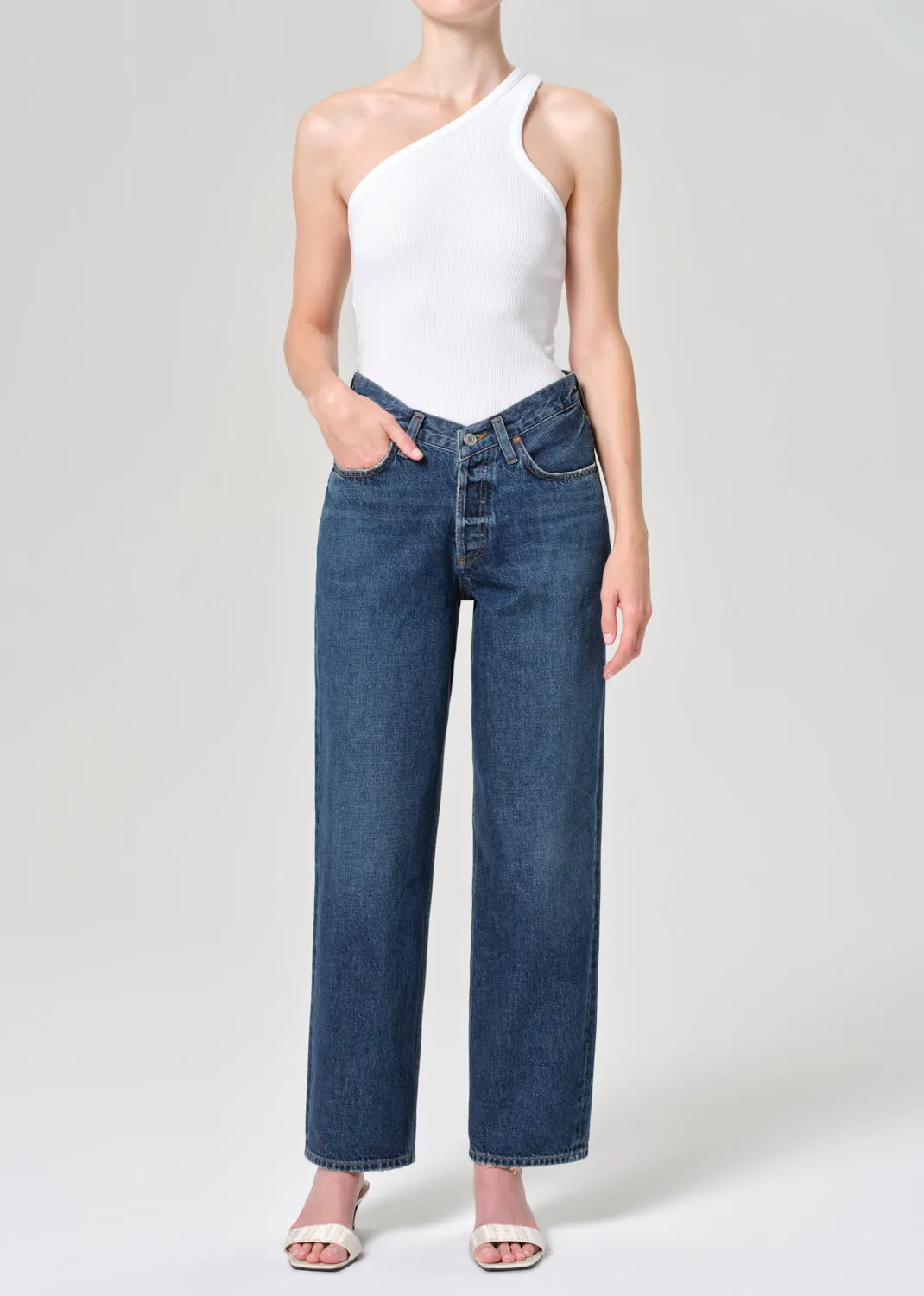 V-Waist Baggy in Nexus sold by Agolde