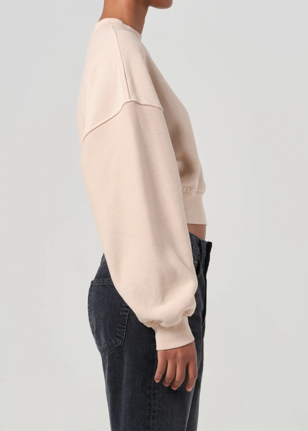 Kit Sweatshirt in Wafer sold by Agolde product image thumbnail 4