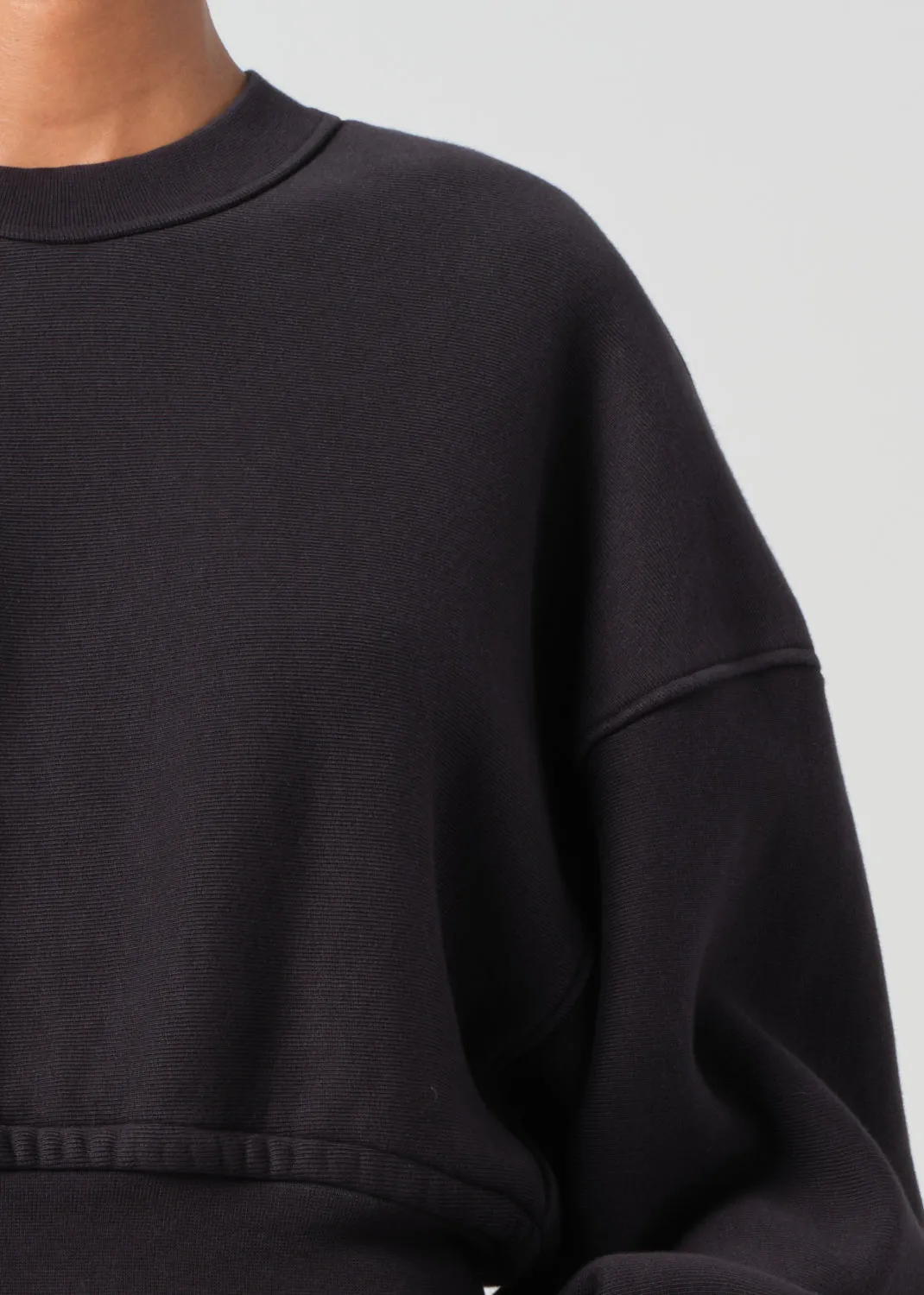 Kit Sweatshirt in Washed Black sold by Agolde product image thumbnail 5