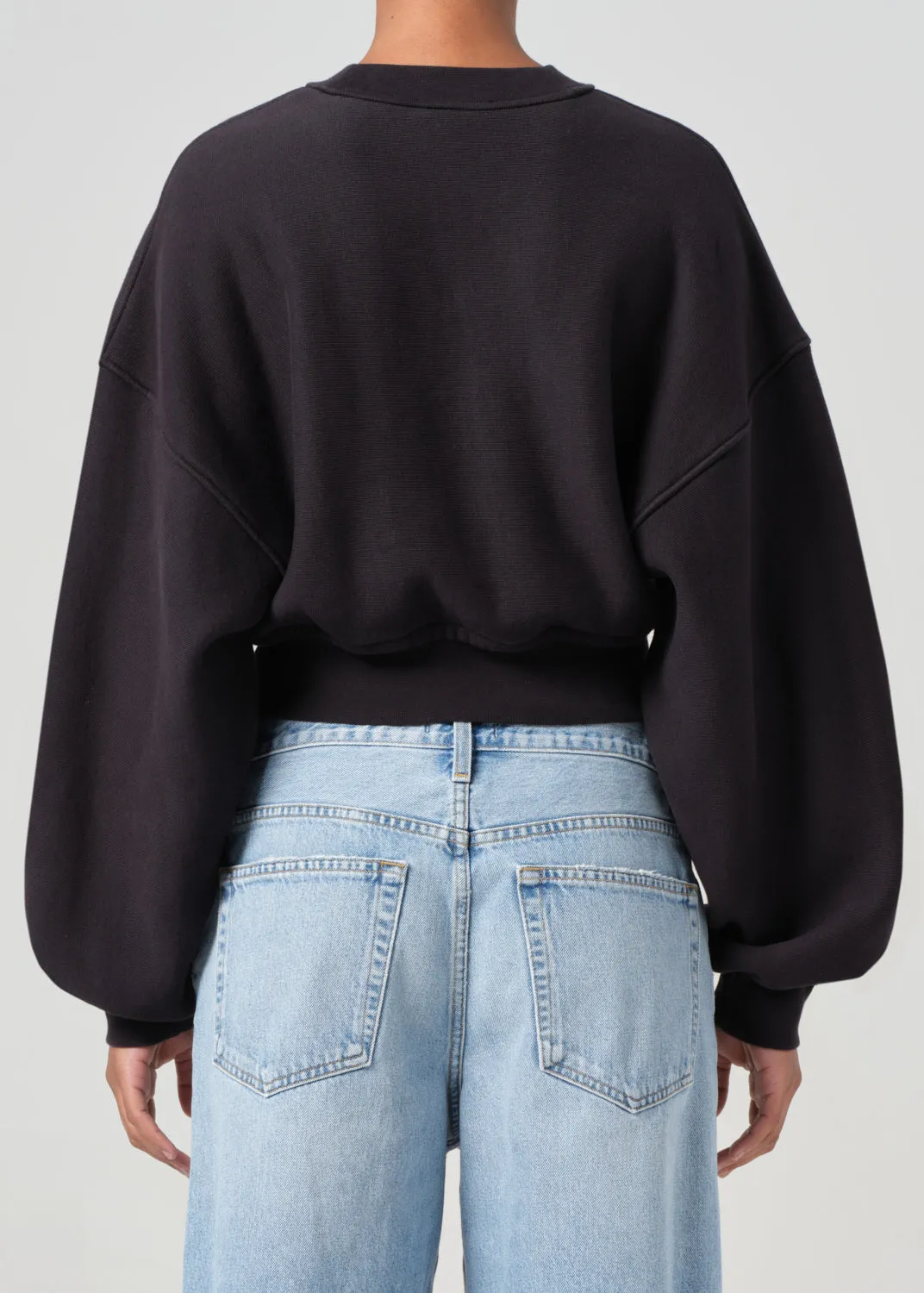 Kit Sweatshirt in Washed Black sold by Agolde product image thumbnail 2