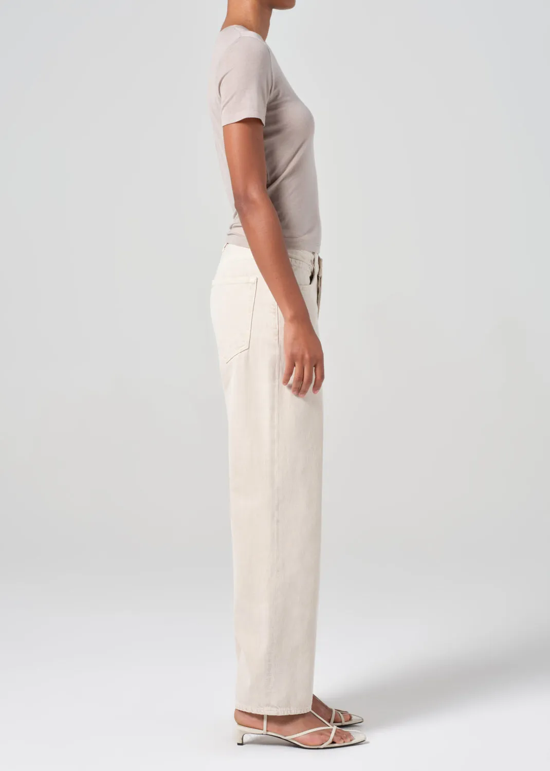 V-Waist Baggy in Scone sold by Agolde product image thumbnail 3