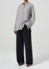 Brona Shirt in Solene Stripe sold by Agolde
