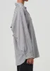 Brona Shirt in Solene Stripe sold by Agolde