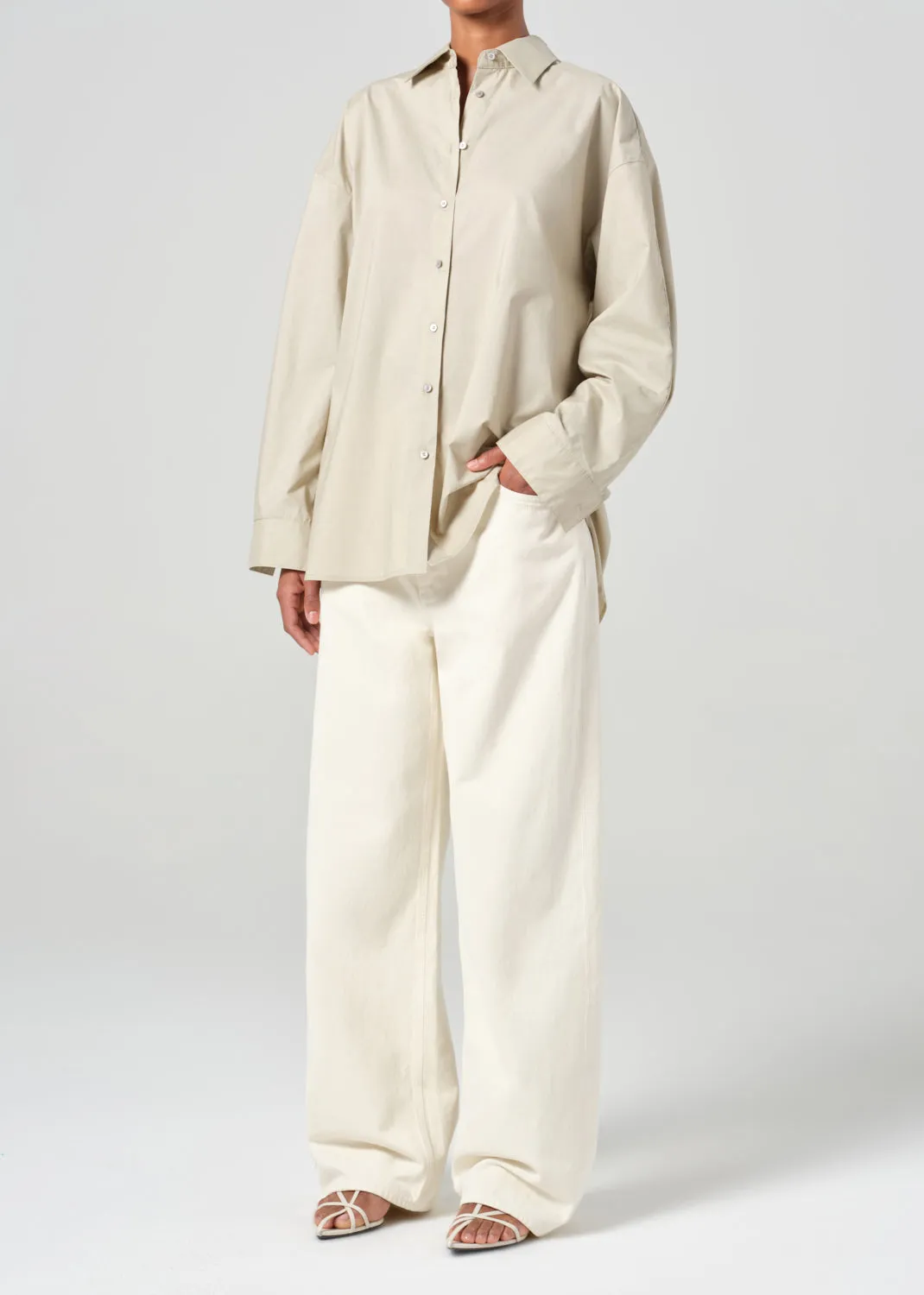 Brona Shirt in Balsa sold by Agolde product image thumbnail 4