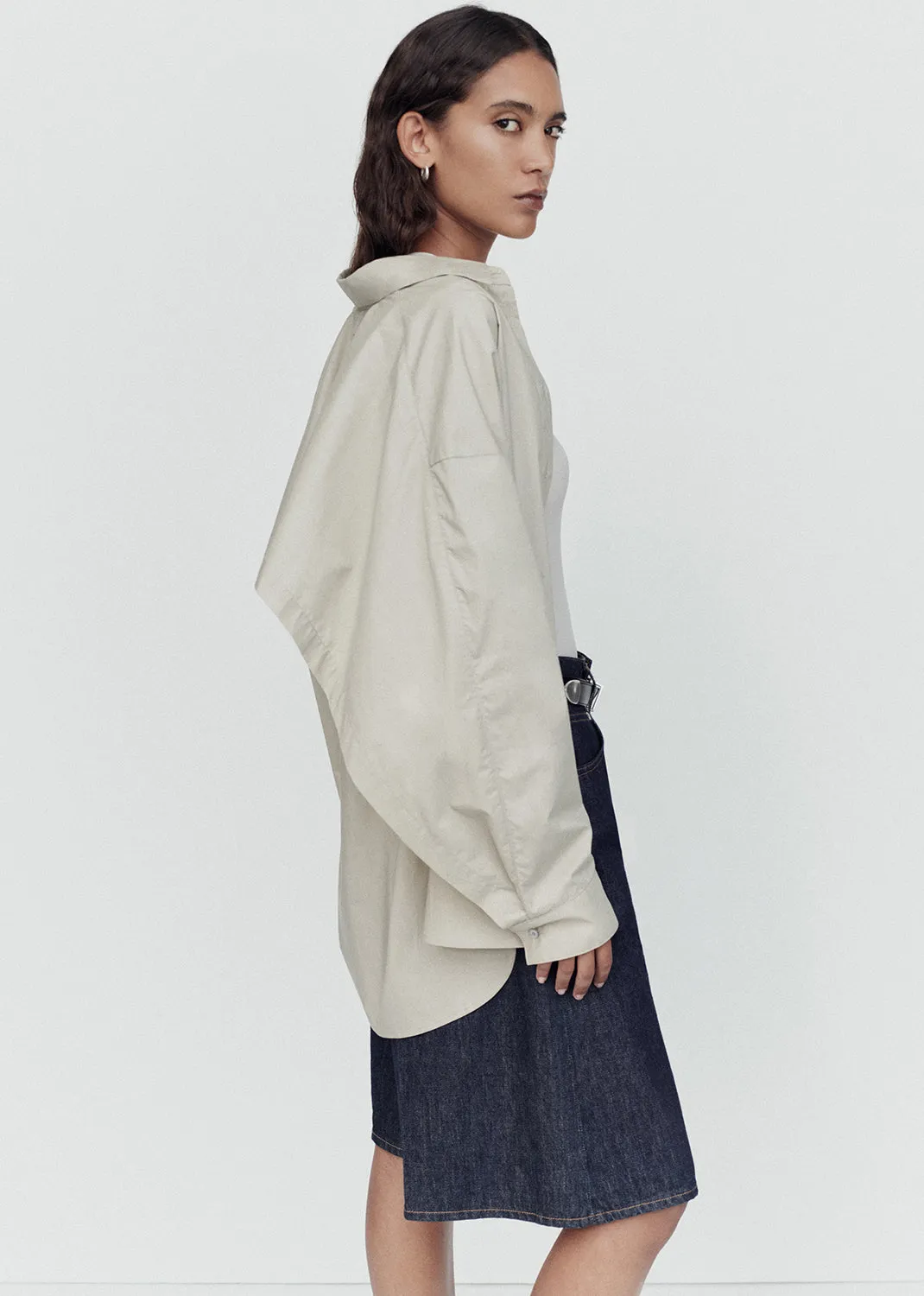 Brona Shirt in Balsa sold by Agolde