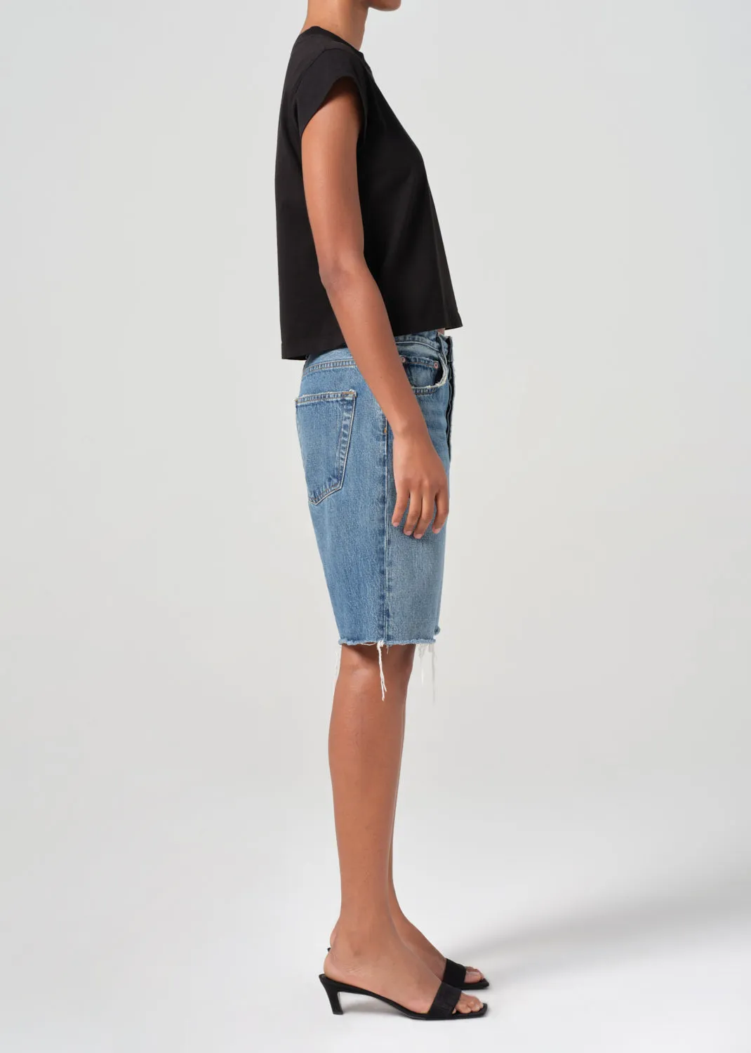 90's Short in Ruin sold by Agolde product image thumbnail 4