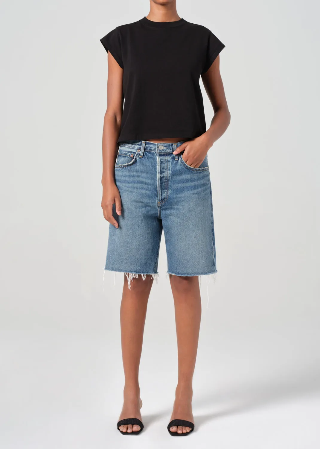 90's Short in Ruin sold by Agolde product image thumbnail 2