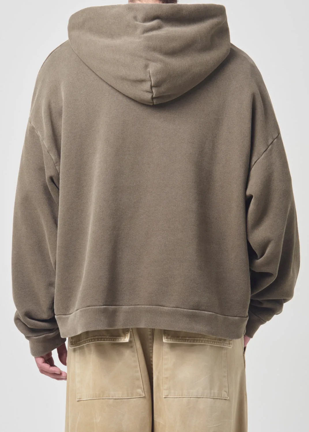 Salford Hoodie in Shade sold by Agolde product image thumbnail 4