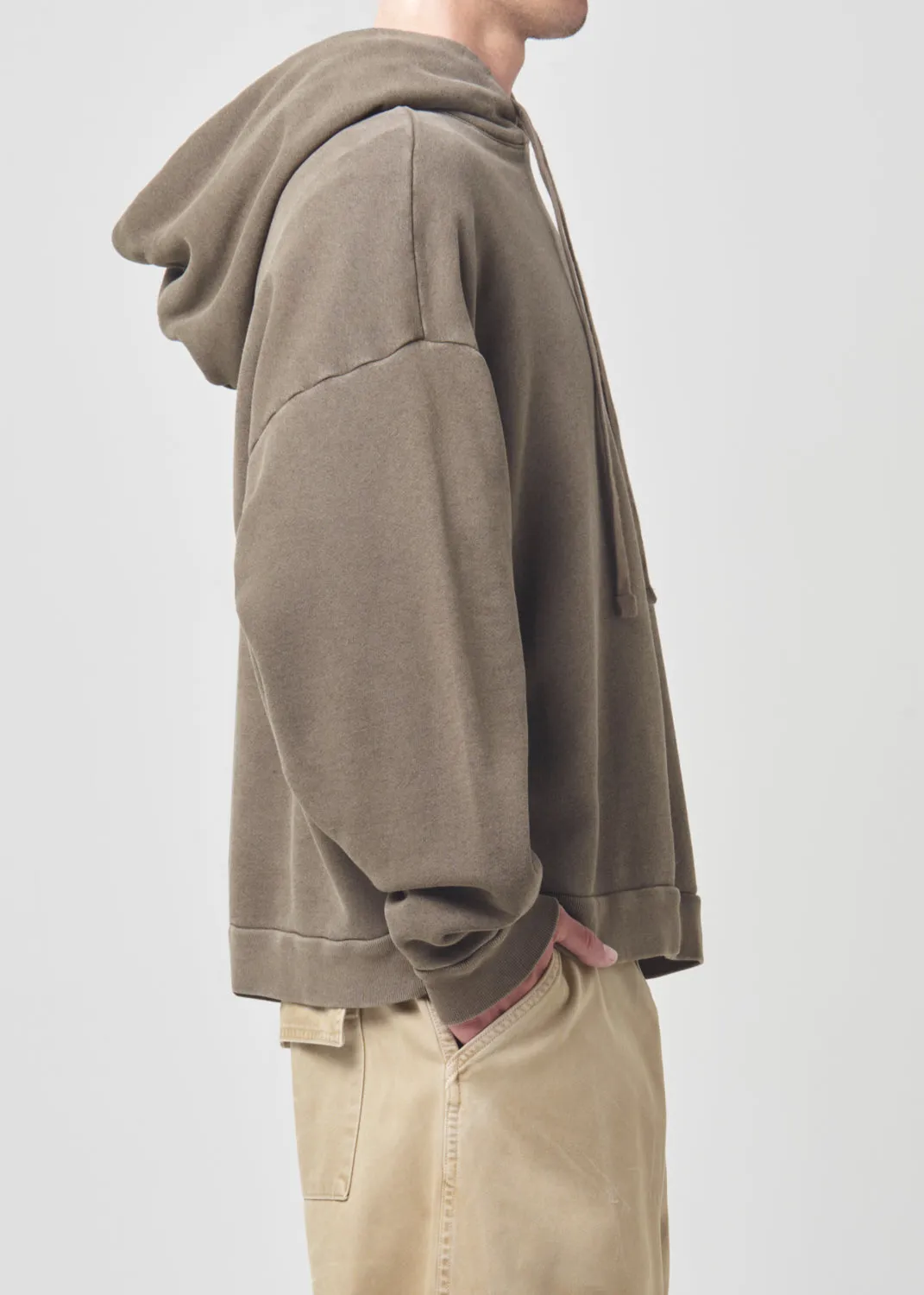 Salford Hoodie in Shade sold by Agolde product image thumbnail 3