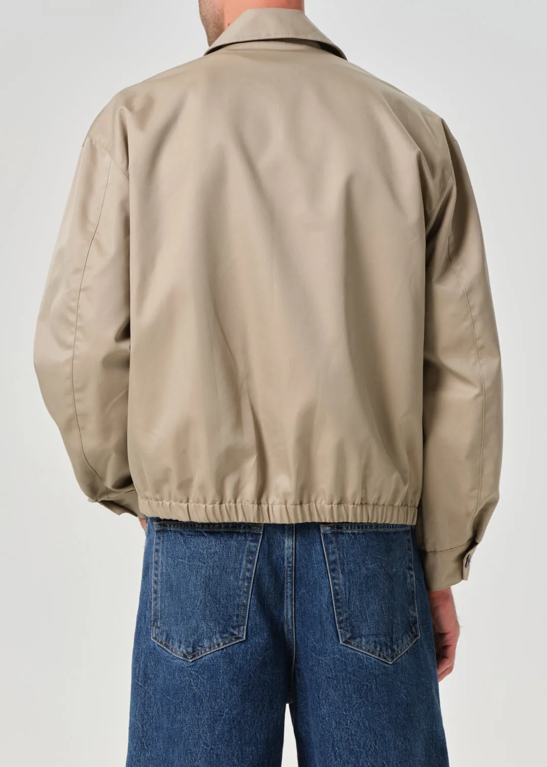 Torres Jacket in Khaki sold by Agolde product image thumbnail 3