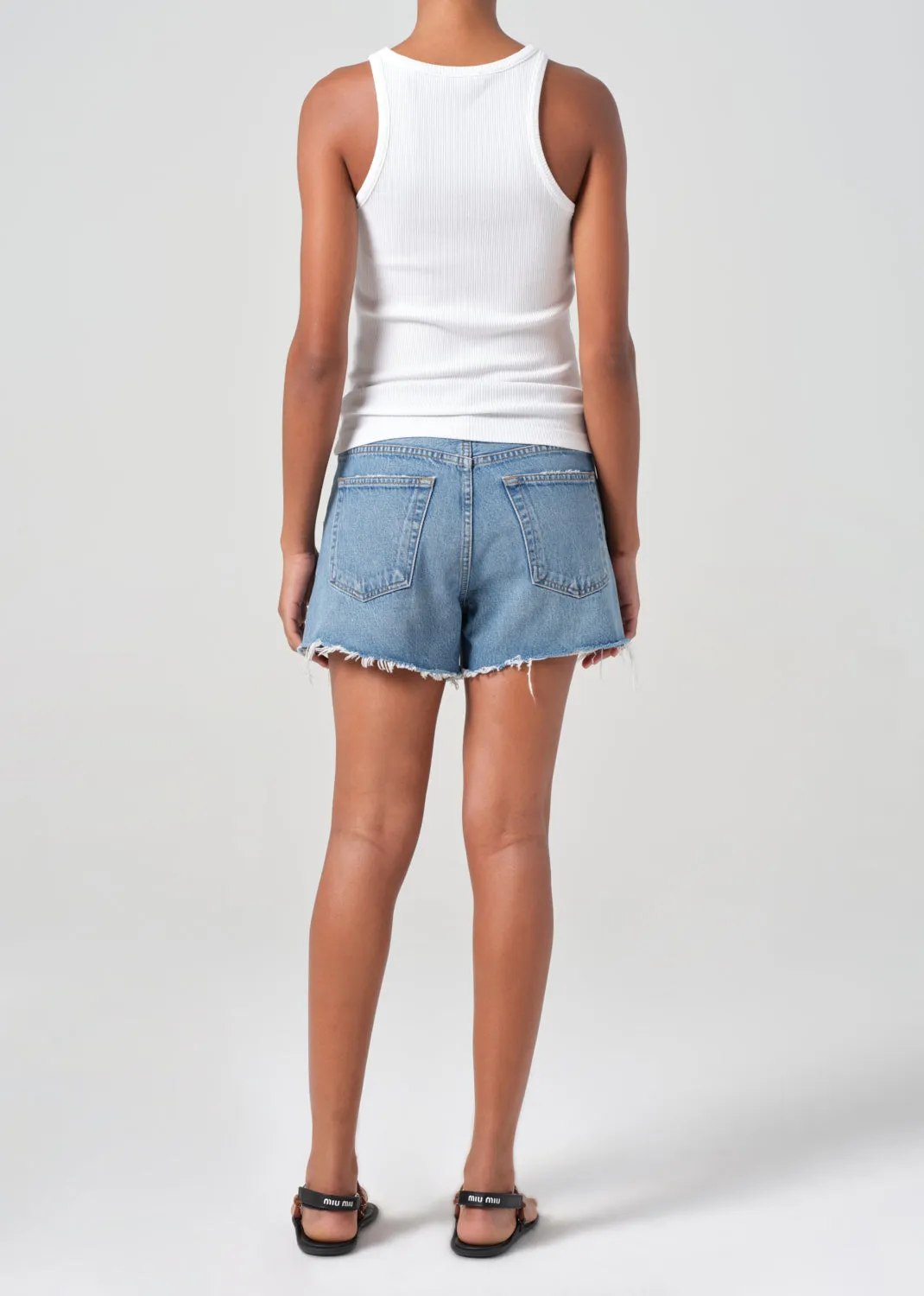 Parker Long Short in Fairway sold by Agolde product image thumbnail 2