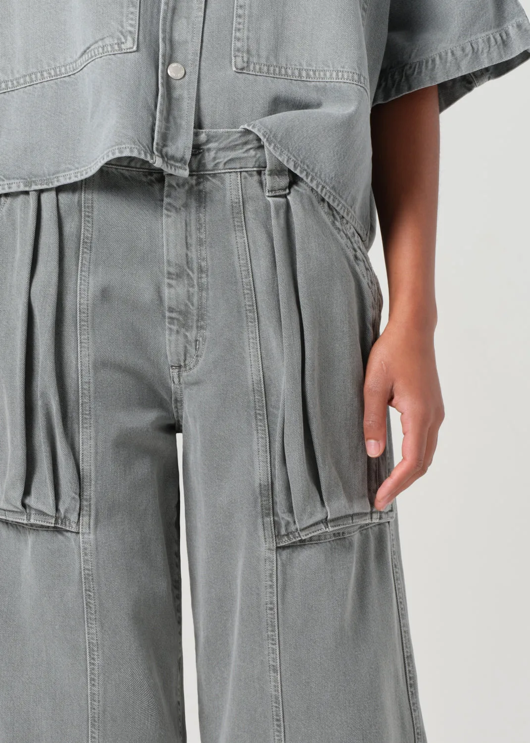 Fraser Pant in Lagoon sold by Agolde product image thumbnail 5