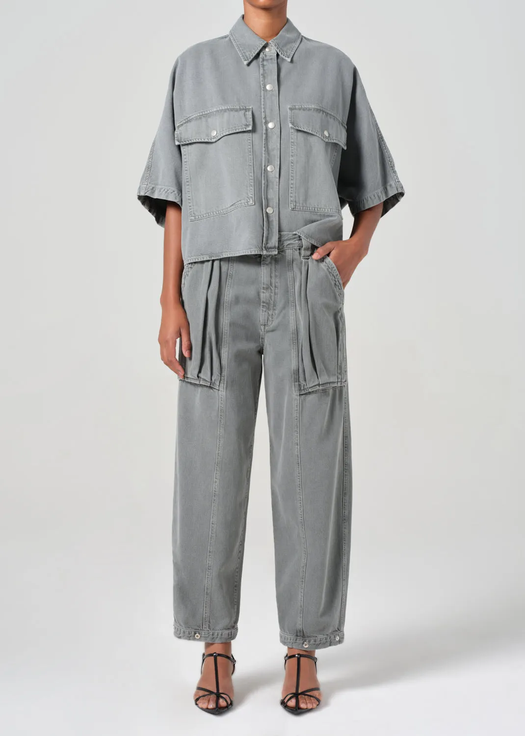 Fraser Pant in Lagoon sold by Agolde
