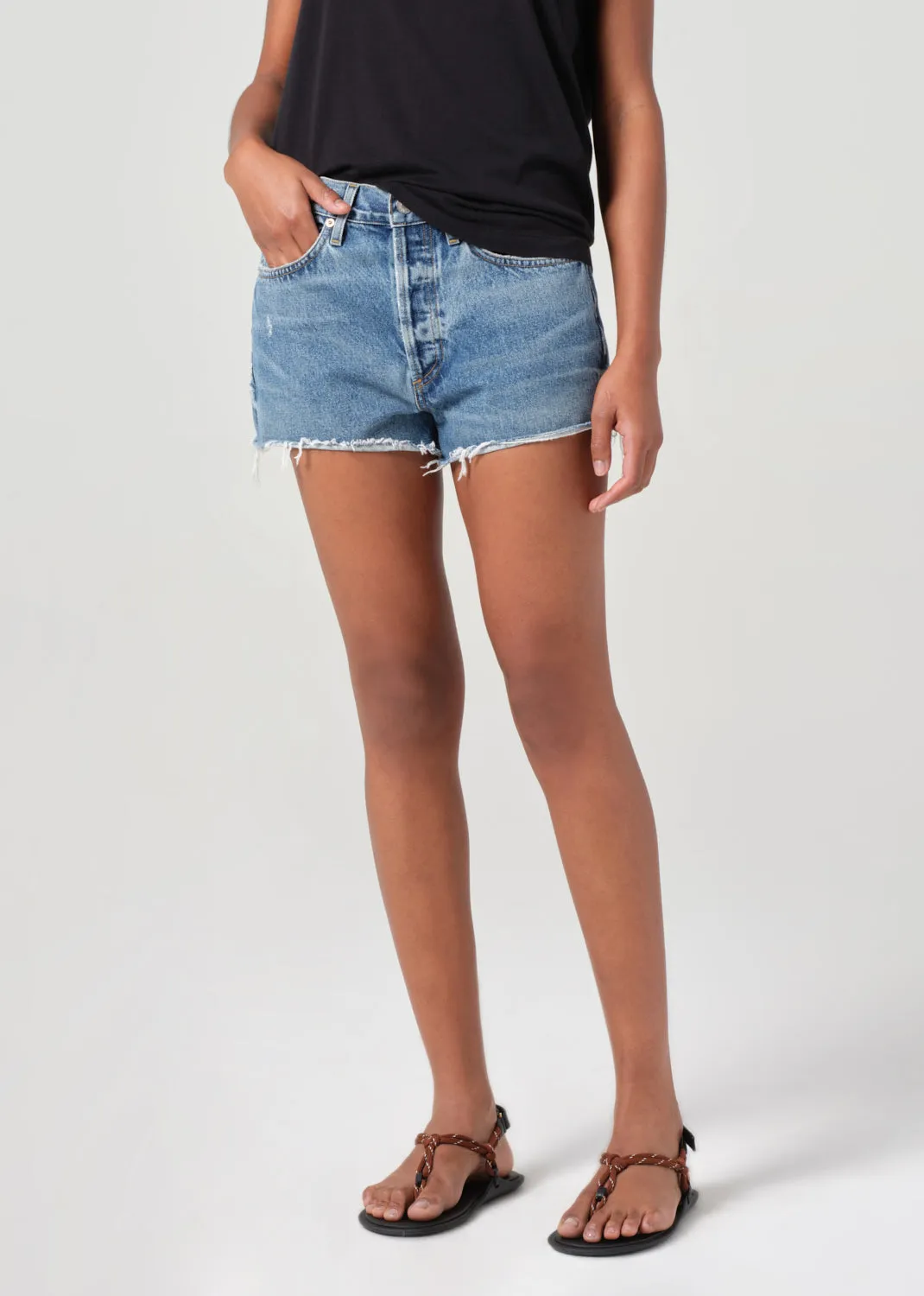 Parker Vintage Cut Off Short in Chorus sold by Agolde product image thumbnail 5