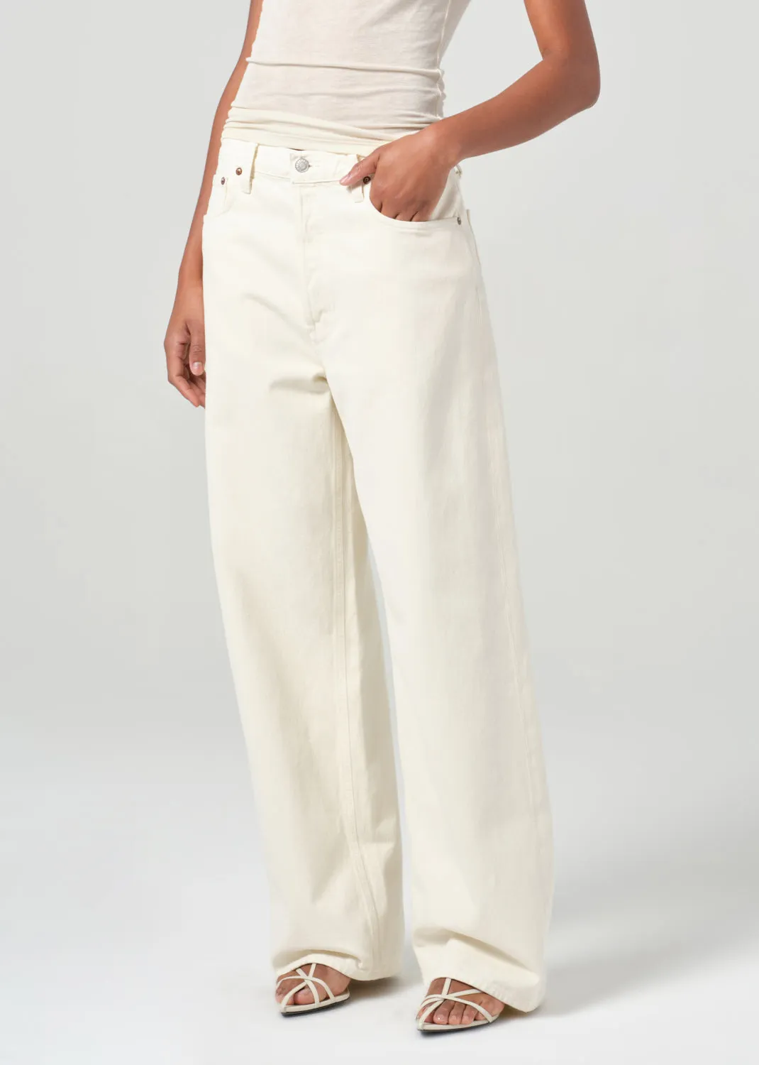 Low Slung Baggy 30.5" in Solar sold by Agolde product image thumbnail 5