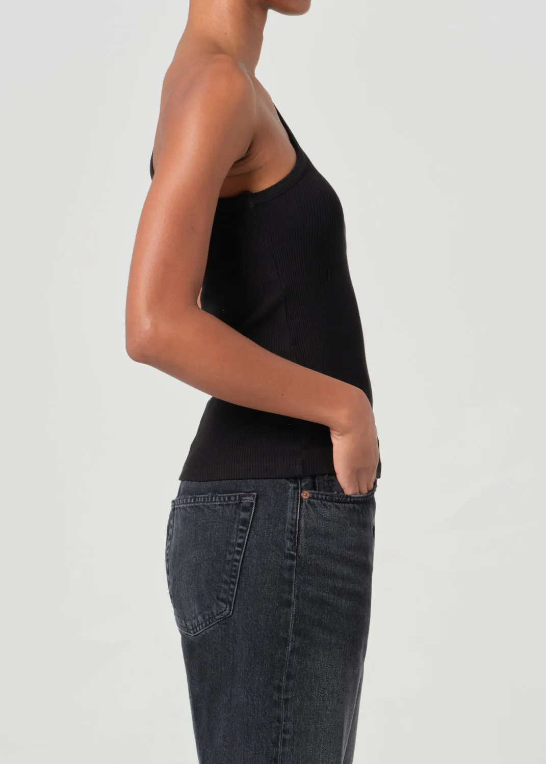 Verica Tank in Black sold by Agolde product image thumbnail 2