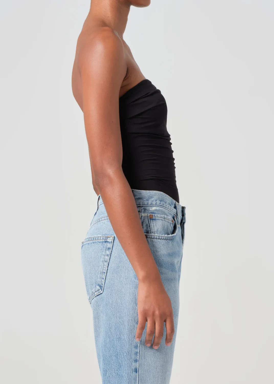 Gwyneth Bodysuit in Black sold by Agolde product image thumbnail 4