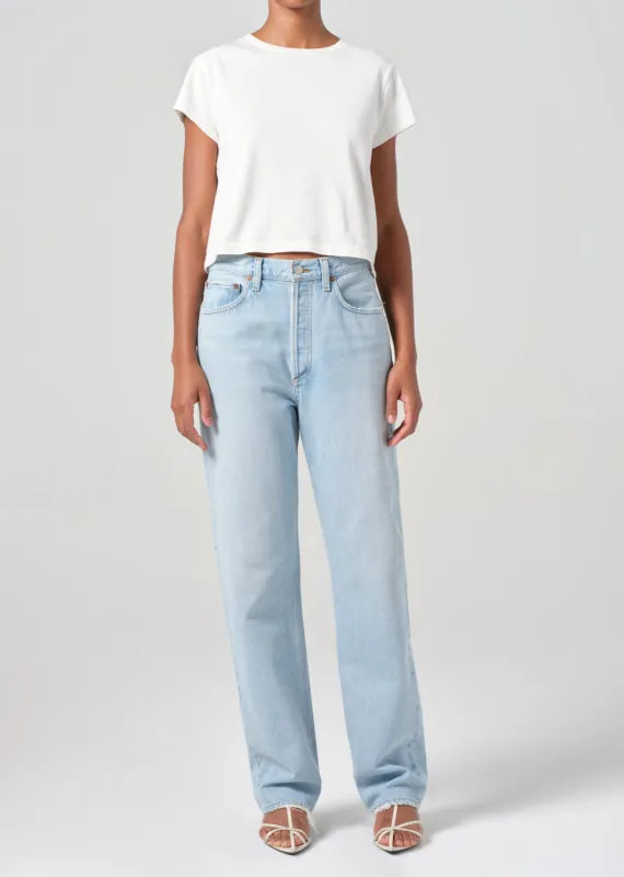 Kelly Jean in Wave made by Agolde