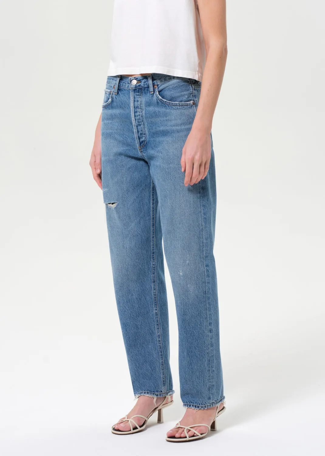 90's Mid Rise Straight in Shrine sold by Agolde product image thumbnail 4