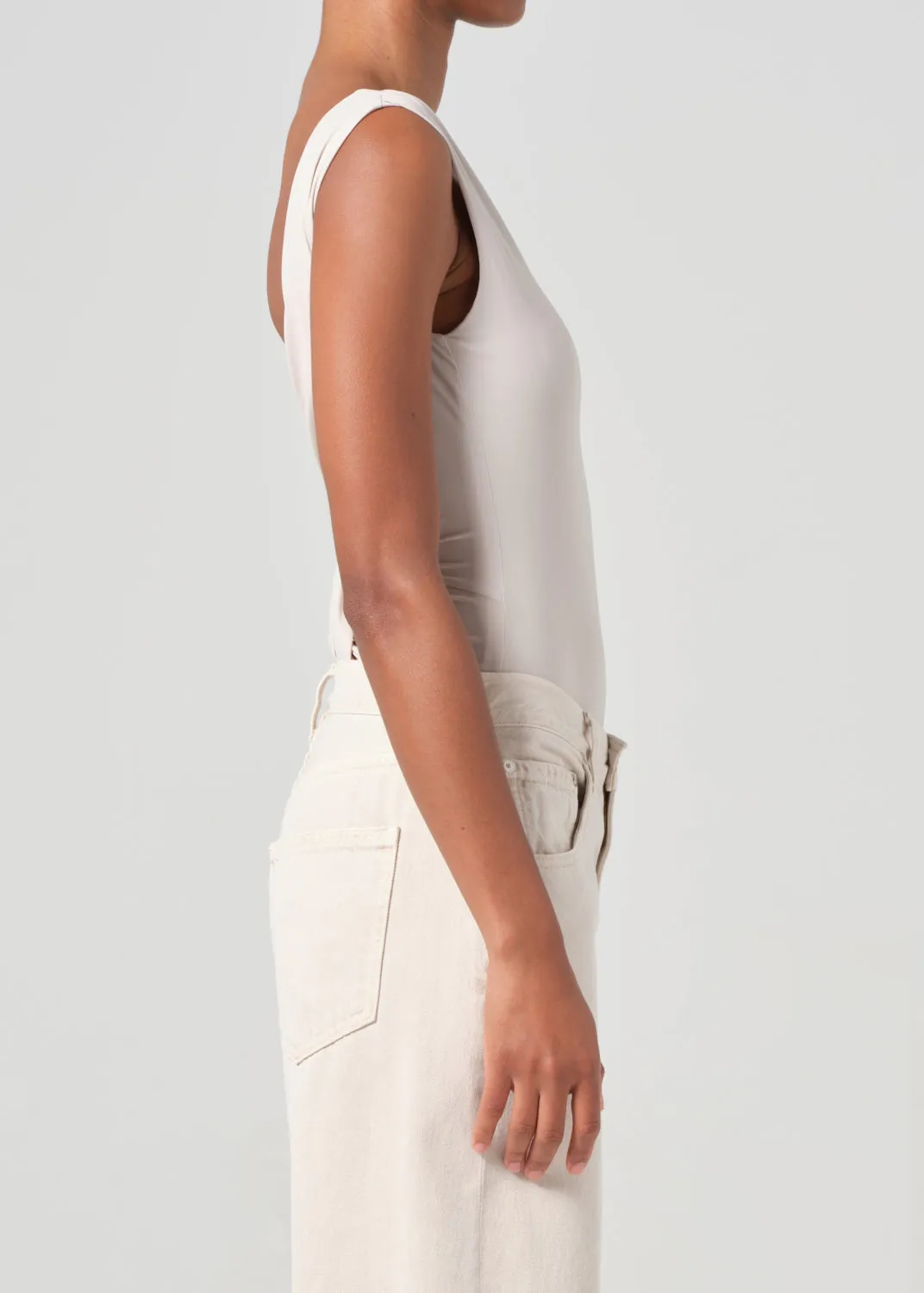 Ara Bodysuit in Buff sold by Agolde product image thumbnail 4