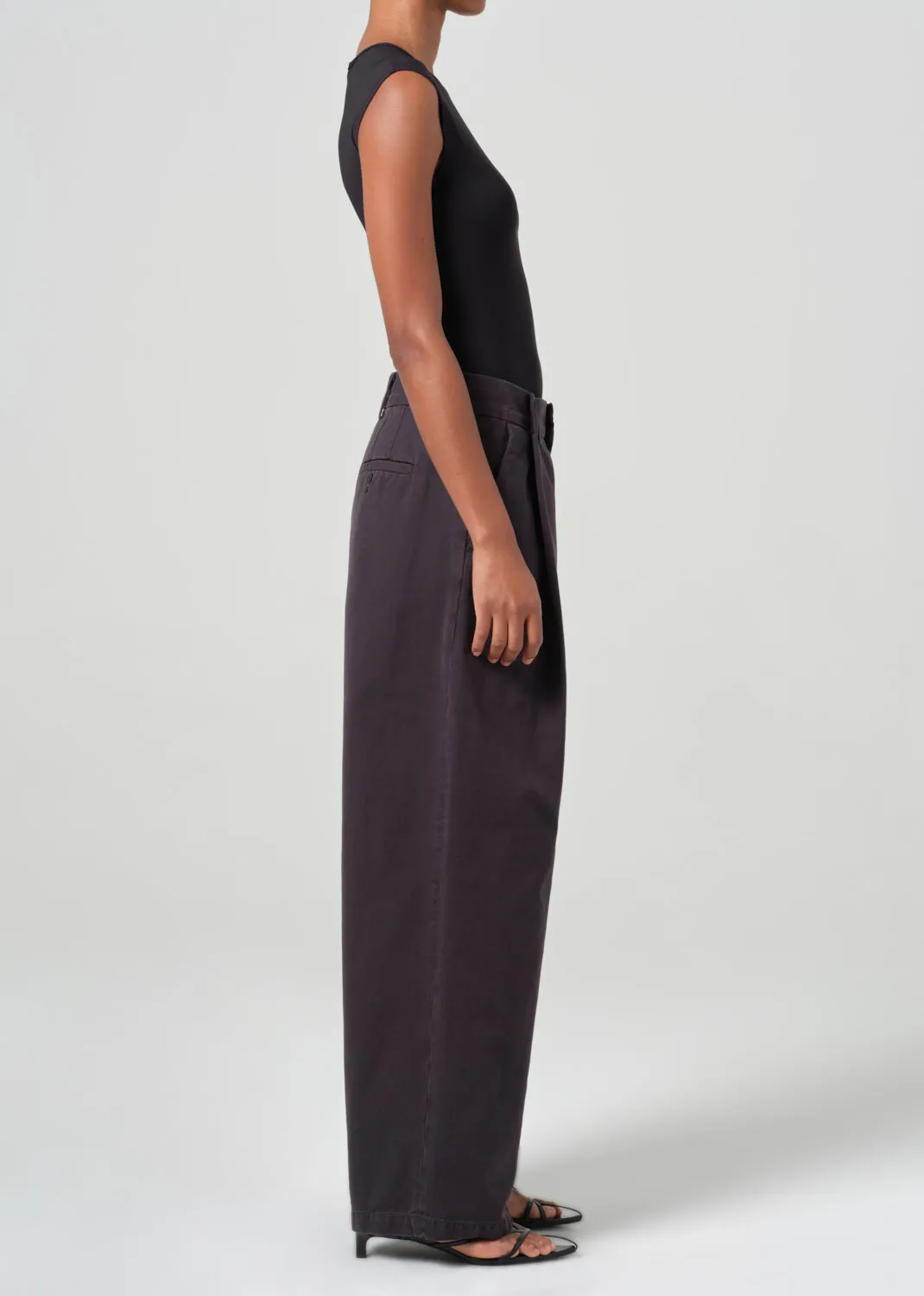 Deryn Pant in Blacktop sold by Agolde product image thumbnail 4