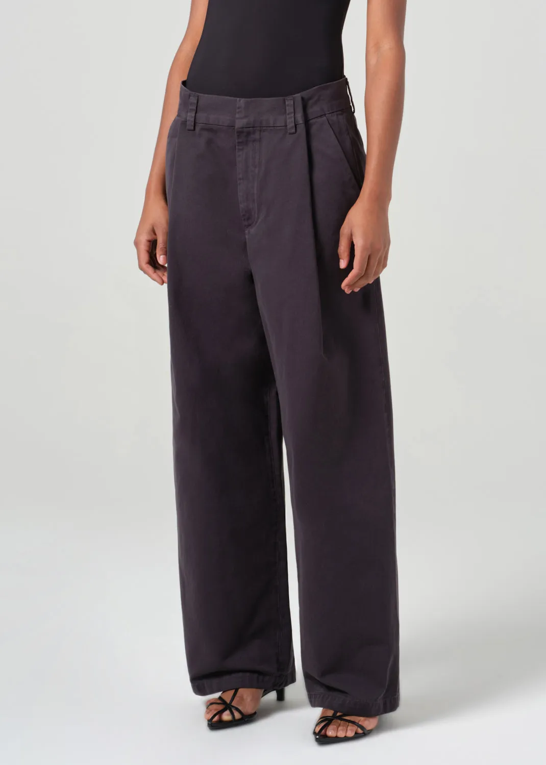 Deryn Pant in Blacktop sold by Agolde product image thumbnail 5